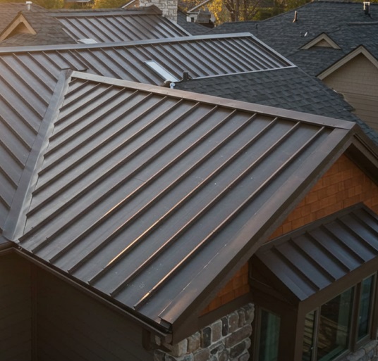 Affordable Shingle and Standing Seam Metal Roof